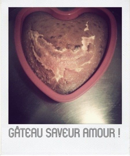 Gâteau au yaourt saveur amour
