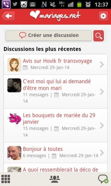 Y'a du nouveau sur l'appli !