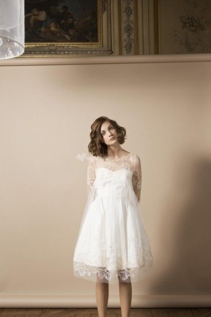 Robes de mariée, de soirée et accessoires Delphine Manivet 2014