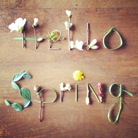 A nous le printemps et la saison des amours !