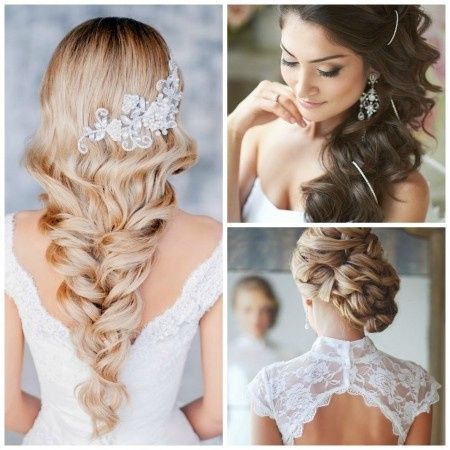 coiffure soirée de mariage