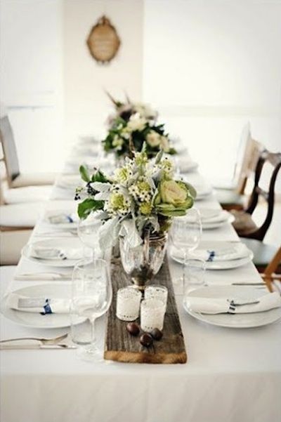 14 idées de chemins de table pour vos tables