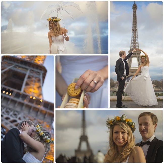 Photos pré-mariage à Paris de Camille et Luke