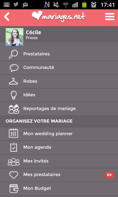 Nouvelle version pour notre appli mobile de mariage !