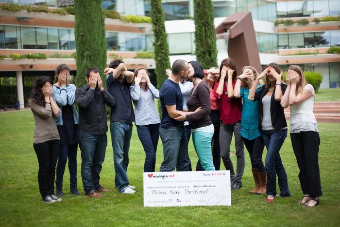 Les gagnants du 1er tirage au sort à mariages.net