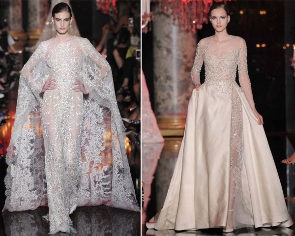 Robes de mariée de la Fashion Week de Paris automne-hiver 2014
