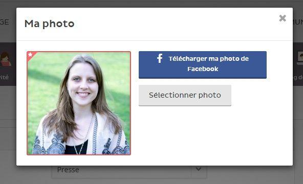 Ajouter/modifier votre photo de profil depuis un PC