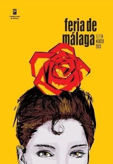 Affiche feria de Malaga