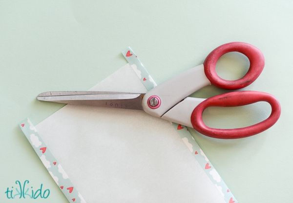 Tutoriel petit sachet washi tape