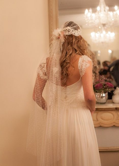 Idée de coiffure de mariée avec voile