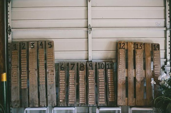 Des palettes en bois pour votre décoration de mariage: OUI ou NON ?