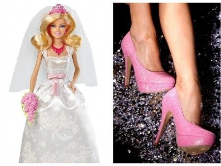 Chaussures de mariée inspirées de Barbie: lesquelles choisirais-tu ?