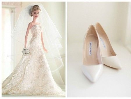 Chaussures de mariée inspirées de Barbie: lesquelles choisirais-tu ?