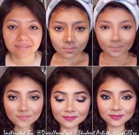 4 techniques de maquillage pour affiner le visage