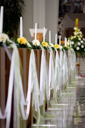 Decoration eglise mariage