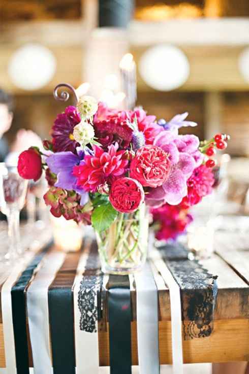 Ruban décoration table