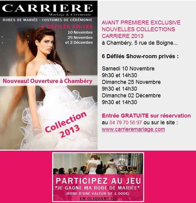 Défilés carrière chambéry