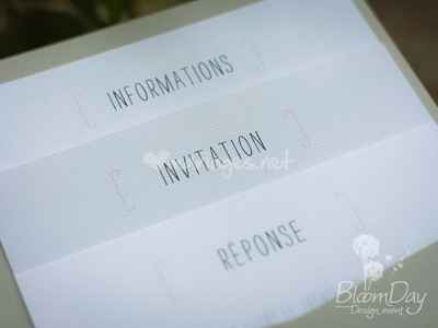 Faire part de mariage
