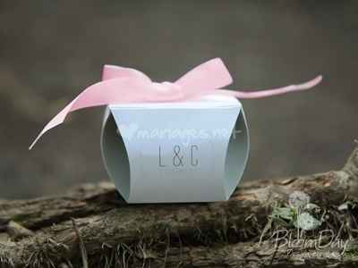 Boite avec initiales