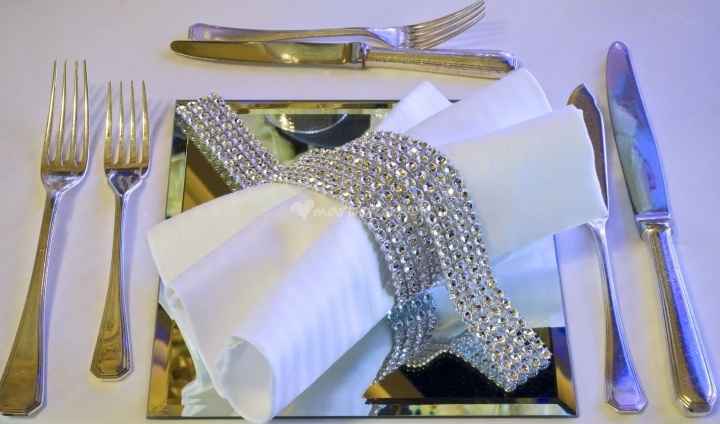 Présentation serviette de table