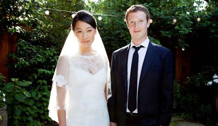 Priscilla Chan et Mark Zuckerberg 