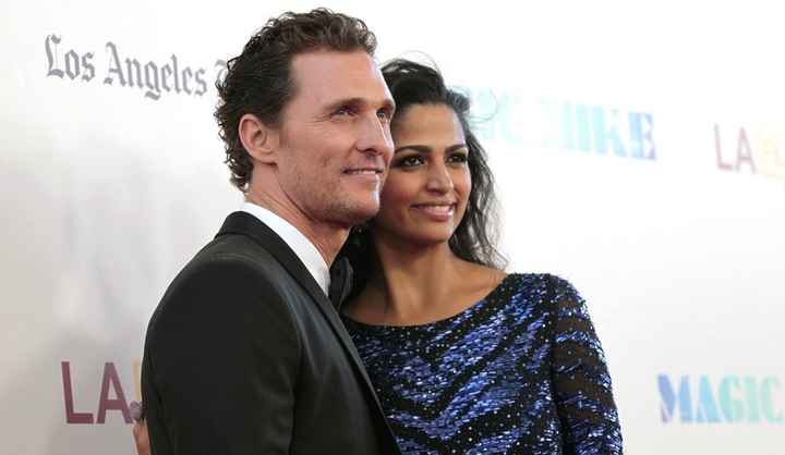  Matthew McConaughey et Camila Alves 