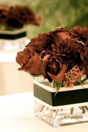centre de table chocolat
