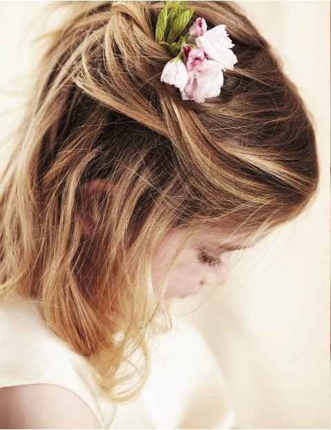 Coiffure pour petite fille
