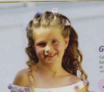 Coiffure pour petite fille