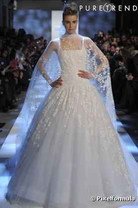   La robe de mariée Haute Couture Printemps-Eté 2013 !  Défilé Georges Chakra, Couture