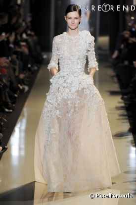   La robe de mariée Haute Couture Printemps-Eté 2013 !  Défilé Elie Saab, Haute Couture