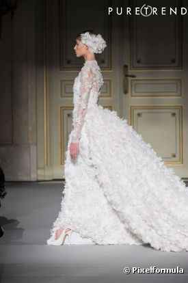   La robe de mariée Haute Couture Printemps-Eté 2013 !  Défilé Georges Hobeika, Couture