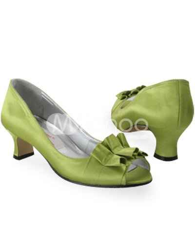 Chaussures vertes