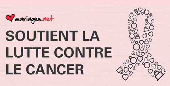Mariages.net soutient la lutte contre le cancer 