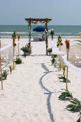 Mariage sur la plage