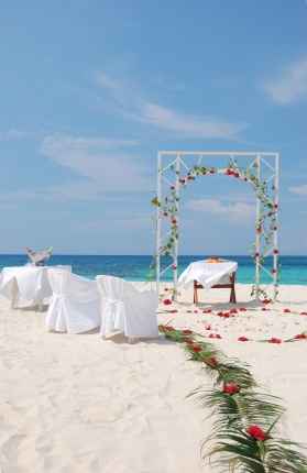 Mariage sur la plage