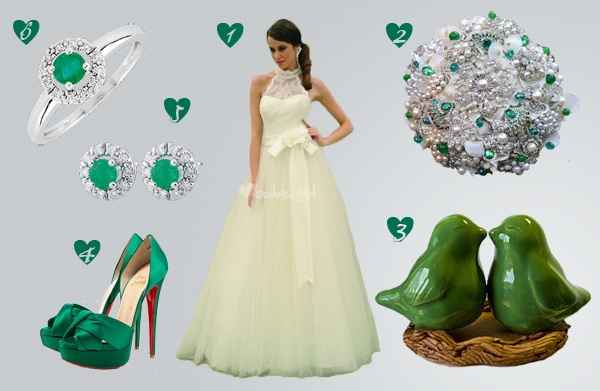 Look vert émeraude