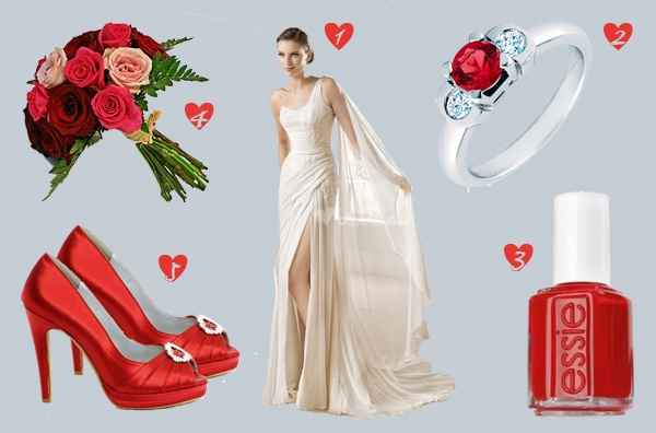 Look de mariée sexy