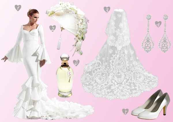 Look de mariée espagnol