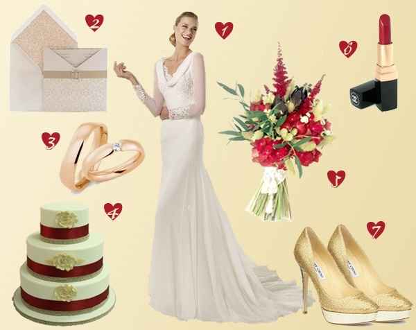 -Look pour un mariage à Noël !