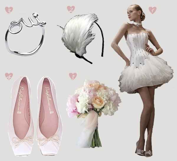 -Look de mariée danseuse