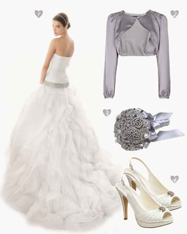 -Look de mariée glitter