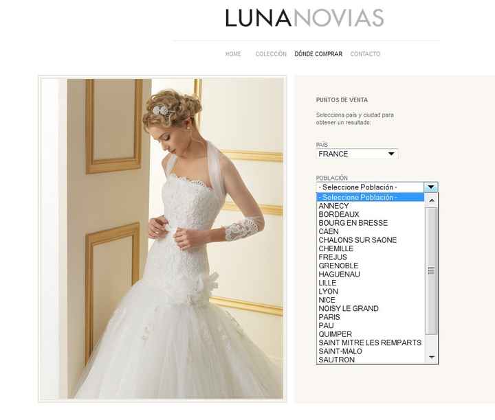 Boutiques luna novias en France