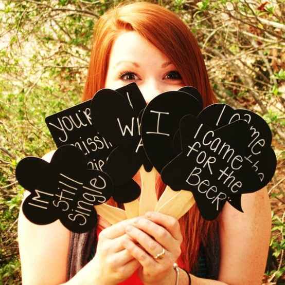 Phrases amusantes pour photobooth