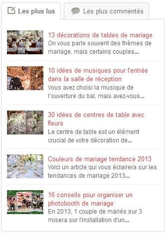 Un nouveau design pour nos d'articles !