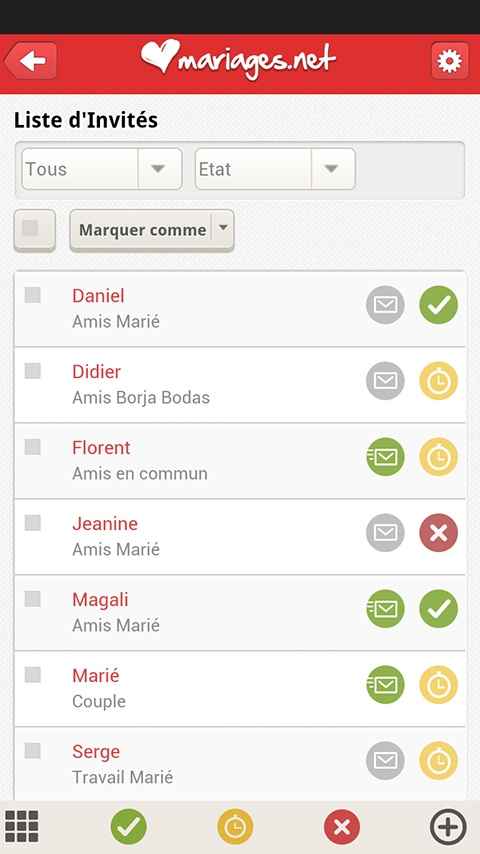 Application iphone et android de mariages.net ! Técléchargez-la !