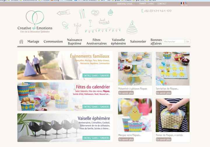 Je partage avec vous un site web belge qui donne envie !