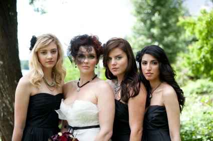 Mariage noir et blanc
