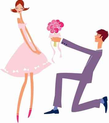  Votre demande en mariage en 1 MOT... ?