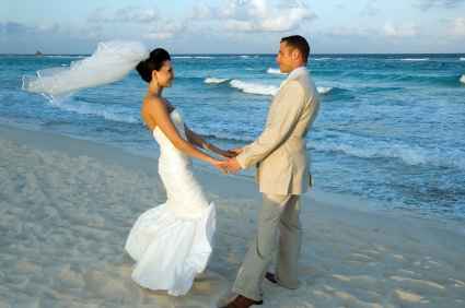 Couple à la plage